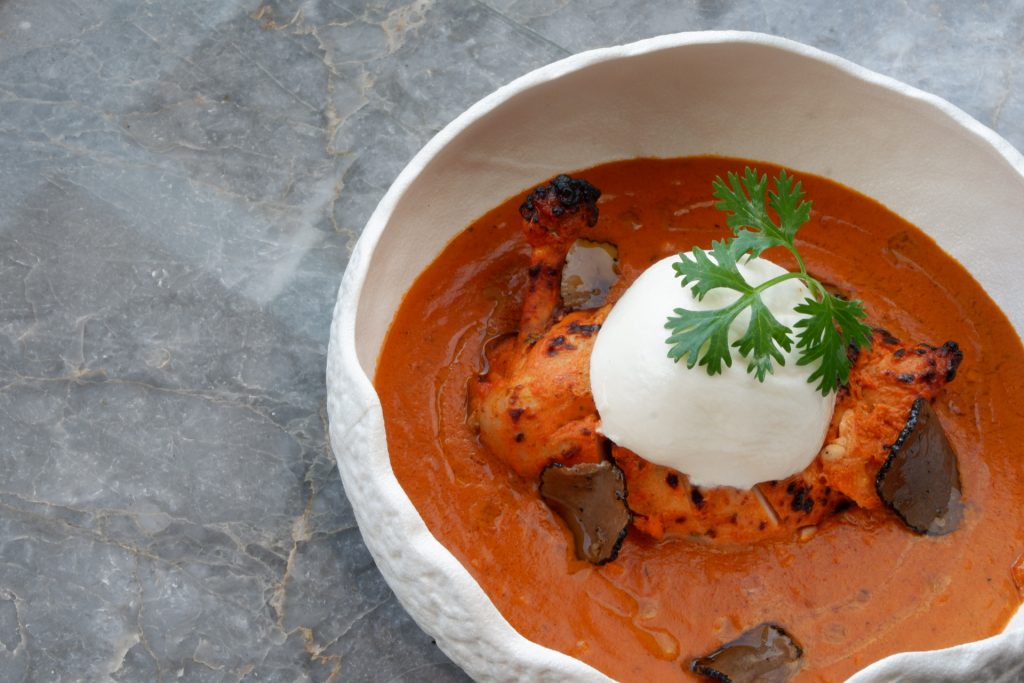 Burrata Butter chicken